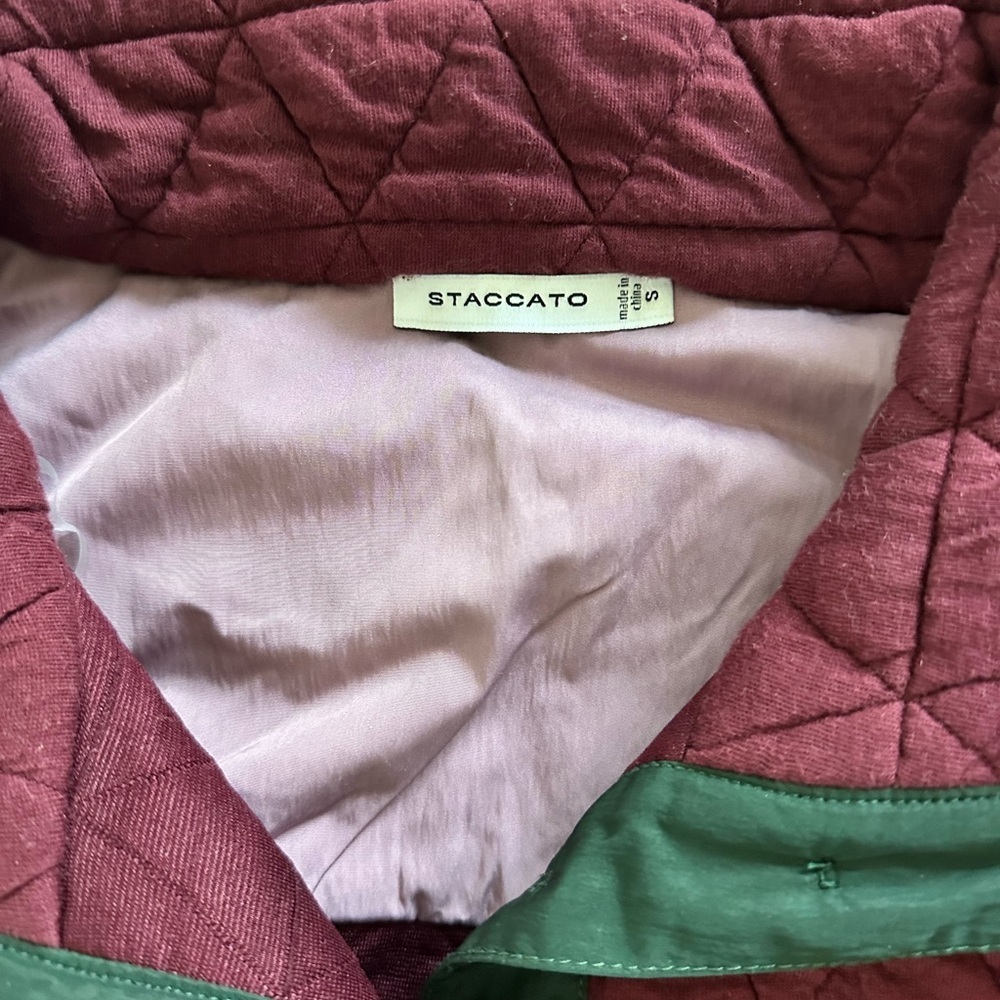 multi-colored quilted pullover - image 2